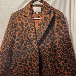 Leopard coat